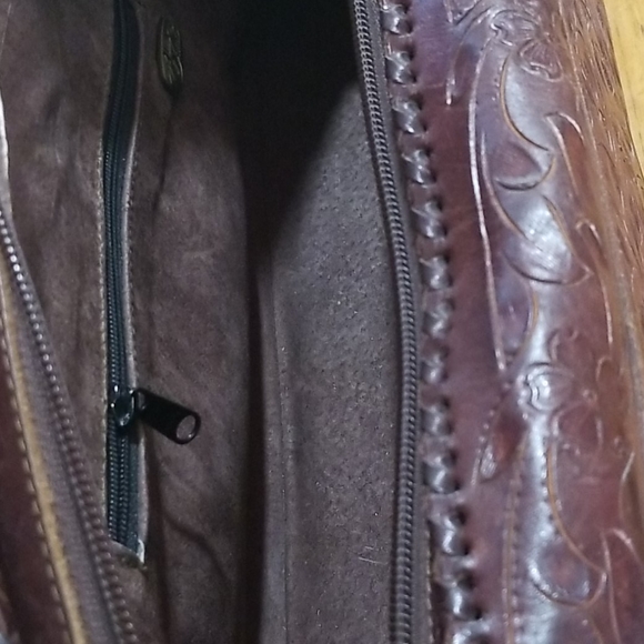 🌵Leather Hand-Tooled Purse From Mexico - Picture 6 of 9